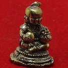 REAL THAI MINI AMULET GUMAN KUMAN THONG 4 FACES BOY MAGIC SPIRIT MULTIPLY WEALTH