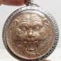 MAGIC TIGER LP PERN MUAY THAI STRONG LIFE PROTECTION COIN AMULET LUCKY PENDANT