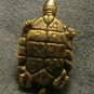 THAI MINI AMULET MAGIC YANTRA BRASS TURTLE LP LEW RICH LUCKY THAILAND CHARM GIFT