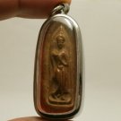 PHRA LEELA THAI POWERFUL ANTIQUE BUDDHA LIFE PROTECTION AMULET LUCKY HOT PENDANT