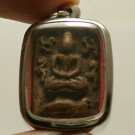 LP PARN RIDE THAI MOR FISH BUDDHA AMULET LUCKY RICH MONEY PENDANT THAILAND GIFT