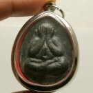PIDTA CLOSE EYES 1978 LP TOH DOT MAGIC YANTRA THAI BUDDHA AMULET PENDANT SO RARE