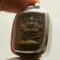 LP PARN RIDING THAI FIGHTING FISH BUDDHA AMULET LUCKY RICH PENDANT THAILAND GIFT