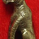 MAGIC SABER TOOTH TIGER LIFE PROTECTION THAI MINI BRASS AMULET THAILAND HOT GIFT