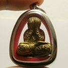 PIDTA CLOSE EYES BUDDHA LP CRON THAI FAMOUS MONK AMULET HOT PENDANT LUCKY GAMBLE