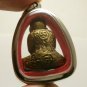 PIDTA CLOSE EYES BUDDHA LP CRON THAI FAMOUS MONK AMULET HOT PENDANT LUCKY GAMBLE