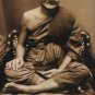 LP PARN RIDE CHICKEN BIG TAIL THAI BUDDHA AMULET RICH LUCKY WEALTH PENDANT GIFT