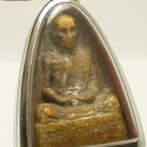 1978 LP TOH DOT IMAGE REAL THAI BUDDHA AMULET PENDANT SUCCESS RICH MONEY WEALTH