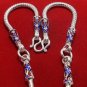 SILVER PLATED NECKLACE 29 INCH LONG FOR 3 BUDDHA AMULET PENDANT LUCKY NICE GIFT