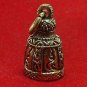 TINY BELL SOMDEJ TOH WAT RAKANG THAI BUDDHA SUCCESS AMULET PENDANT LUCKY CHARM