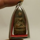 SUPER RARE PHRA ROD THAI BUDDHA LUCKY RICH MONEY AMULET LIFE PROTECTION PENDANT