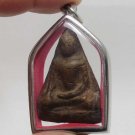 NANG PHAYA THAI ANCIENT ANTIQUE BUDDHA REAL LUCKY LOVE WIN GAMBLE AMULET PENDANT