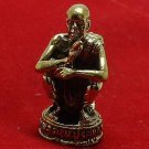 LP KOON THAI BUDDHA AMULET MINI STATUE RICH LUCKY POWER