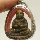 HAPPY BUDDHA SANGKAJAI LUCKY GAMBLE RICH MAGIC REAL POWERFUL AMULET PENDANT GIFT