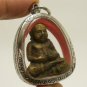 HAPPY BUDDHA SANGKAJAI LUCKY GAMBLE RICH MAGIC REAL POWERFUL AMULET PENDANT GIFT