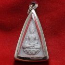 LORD BUDDHA REAL THAI QUEEN GRAY AMULET PENDANT LUCKY HAPPY RICH WEALTH SUCCESS
