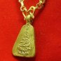 1973 LP NGERN THAI BUDDHA AMULET & GOLD PLATED NECKLACE