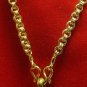 1973 LP NGERN THAI BUDDHA AMULET & GOLD PLATED NECKLACE