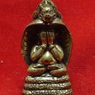 TINY SANGKAJAI HAPPY BUDDHA PIDTA COBRA SNAKE LUCKY RICH & SAFE LIFE THAI AMULET