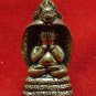 TINY SANGKAJAI HAPPY BUDDHA PIDTA COBRA SNAKE LUCKY RICH & SAFE LIFE THAI AMULET