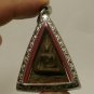 PHRA NANGPHAYA DOUBLE MIRACLE THAI ANTIQUE POWERFUL BUDDHA SIAM AMULET PENDANT