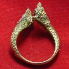 NAGA NAK SNAKES MEN BRASS RING THAI LIFE PROTECTION POWERFUL AMULET HOT TALISMAN