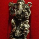 LORD GANESH GANESHA ON DRAGON HINDU GOD MINI AMULET SUCCESS WIN REMOVE OBSTACLE
