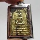 1957 SOMDEJ 2 SIDES THAI RARE BUDDHA AMULET PENDANT WEALTH & SUCCESS ATTRACTION