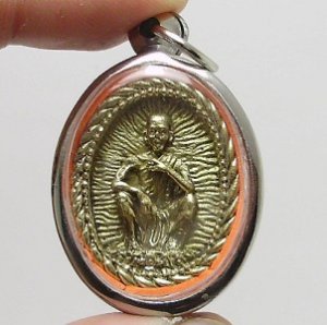 LP KOON COIN THAI FAMOUS SACRED MULTIPLY WEALTH MONEY RICH AMULET BUDDHA PENDANT