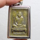 LP NGERN THAI BUDDHA REAL AMULET PENDANT LUCKY RICH SUCCESS THAILAND FAMOUS MONK