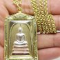 PHRA SOMDEJ TOH WAT RAKANG MAGIC CHINABANCHORN KATHA MANTRA THAI AMULET PENDANT