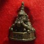 TINY RAHU OM JUN MOON WEALTH MONEY LUCKY THAI MAGIC BLESSED AMULET THAILAND GIFT