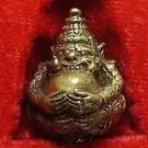 TINY RAHU OM MOON MINI BALL WEALTH LUCKY THAI MAGIC BLESSED AMULET THAILAND GIFT