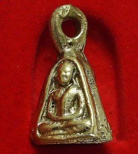 LP NGERN REAL THAI BUDDHA AMULET THAILAND FAMOUS MONK PENDANT LUCKY RICH SUCCESS