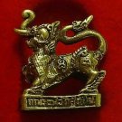 TINY KOTCHASRI ELEPHANT MIX LION THAI MINI BRASS AMULET LIFE PROTECTION TALISMAN
