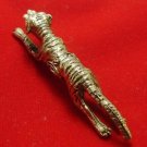 LIFE PROTECTION MAGIC YANTRA TIGER THAI MINI AMULET TALISMAN THAILAND NICE GIFT