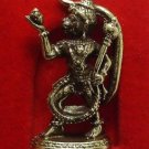 MINIATURE LORD HANUMAN RAMAYANA MONKEY KING HINDU DEITY MUAY THAI FIGHTER AMULET