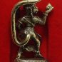 MINIATURE LORD HANUMAN RAMAYANA MONKEY KING HINDU DEITY MUAY THAI FIGHTER AMULET