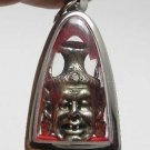 HERMIT GURU HEAD THAI SUCCESS WISDOM CHARM AMULET LUCKY ACTING CAREER TALISMAN