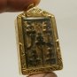 PHRA 5 GOD THAI ANTIQUE BUDDHA LOVE ATTRACTION AMULET LUCKY GAMBLE PENDANT RARE