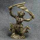 HANUMAN MONKEY RAISE WAR FLAG THAI MINI AMULET TALISMAN HANUMAN MONKEY RAISE WAR FLAG THAI MINI AMULET TALISMAN