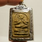 1954 PHRA SOMDEJ TOH WAT RAKANG CHANT REAL THAI POWERFUL MANTRA AMULET PENDANT