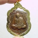 1975 LP TIM THAILAND FAMOUS MONK THAI BUDDHA COIN POWERFUL YANTRA AMULET PENDANT