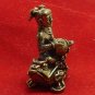 GUMAREE GUMAN THONG GIRL ON MAGIC FROG LUCKY MONEY WEALTH RICH THAI MINI AMULET