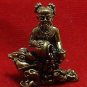 GUMAREE GUMAN THONG GIRL ON MAGIC FROG LUCKY MONEY WEALTH RICH THAI MINI AMULET
