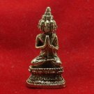 TINY NAWAGOTE 9 FACES BUDDHA CHANT MAGIC MANTRA THAI LUCKY AMULET BEST FOR TRADE