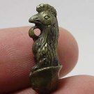 CHICKEN LINGHAM LINGAM PHALLIC LUCKY LOVE ATTRACTION THAI TINY AMULET PENDANT NR
