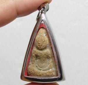 PHRA NANGPAYA LUCKY LOVE RICH BUDDHA THAI TOP BENJAPAKEE AMULET THAILAND PENDANT