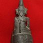 CAMBODIA KHMER ANTIQUE MINI BUDDHA STATUE RICH MONEY LUCKY PEACEFUL LIFE AMULET