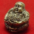 HAPPY BUDDHA SANGKAJAI BUDAI HOTEI THAI MINI BALL AMULET LUCKY RICH MONEY WEALTH